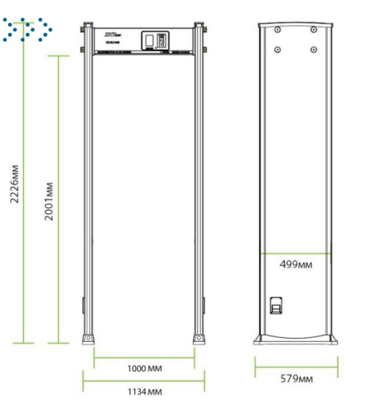 Арочный металлодетектор TEMID